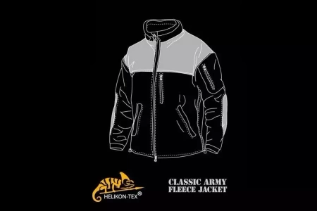 Polar Classic Army Fleece Jacket - oliwkowy