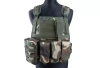 Kamizelka taktyczna typu MBSS Plate Carrier - US Woodland
