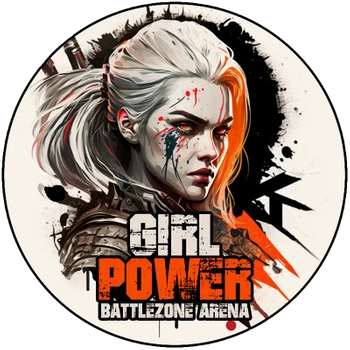 Naszywka Girl Power v3 8cm