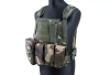 Kamizelka taktyczna typu MBSS Plate Carrier - US Woodland