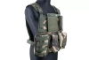 Kamizelka taktyczna typu MBSS Plate Carrier - US Woodland