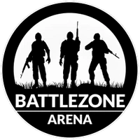 Naszywka Battlezone Arena 8cm - czarna