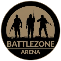 Naszywka Battlezone Arena 8cm - tan
